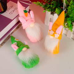 Easter Plush Doll Decoration Faceless Doll Pendant Holiday Theme Decoration Pendant Hanging Decoration Kids Toys Home Decor