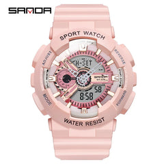 Women Men Watches Top Brand Luxury Pink Lover Watches Female