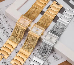 Ladies Wrist Watches Woman Famous Brand Dress Square Design Female