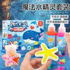 Mr. Toy Kidsren's Magical Water Elf Toy Water Baby Magical Magic Handmade DIY Production Material Set