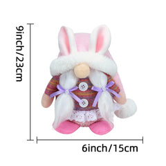 Easter Faceless Rabbit Sitting Doll Ears