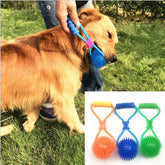 New Arrival Pet Toy Interactive Acanthosphere with Elastic Rope Ball Molar Dog Toy Training Pet Supplies