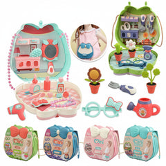 Children's Play House Girl Kitchen Tools Medical Tools Satchel Makeup Storage Kindergarten Gift Set Toy Educational