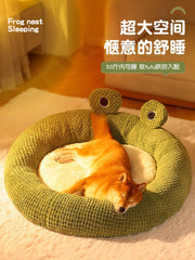 Kimpets Kennel Winter Heattech Removable and Washable Dog Sleep Dog Mat Sofa Dog Bed Pet Cat Nest