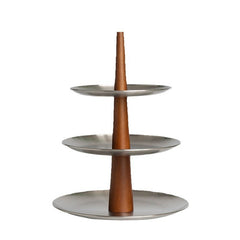 Matte Stainless Steel Storage Rack Mid-ancient Entrance Decoration