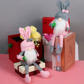 Easter Rabbit Doll Creative Faceless Doll Scene Decoration Ornaments