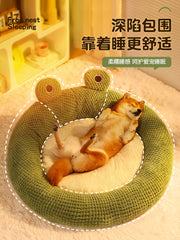 Kimpets Kennel Winter Heattech Removable and Washable Dog Sleep Dog Mat Sofa Dog Bed Pet Cat Nest