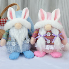 Easter Faceless Rabbit Sitting Doll Ears