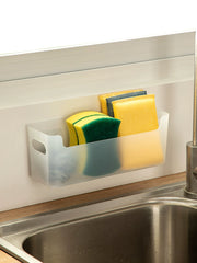 Kitchen Cabinet Door Plastic Wrap Storage Rack Storage Box Wall-Mounted Cabinet Door inside Refrigerator Shelf Side Storage