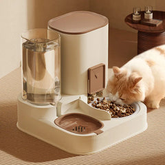 Pet Water Dispenser Large Capacity Dry Wet Separation Automatic Water Feeder Water and Grain Integrated Feeder Cat Dog Water