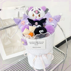Kawaii Doll Bouquet Finished Birthday Gift Girls Send Girlfriends Lovely Girlfriend Girls Ornaments Decoration