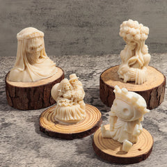 Halloween Skull Series Silicone Candle Mold DIY Handmade Skull Scented Candle Soap Plaster Resin Casting Molds Home Decor Craft