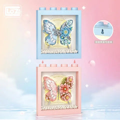 Building block picture frame Butterfly give girlfriend gift building block toy particles