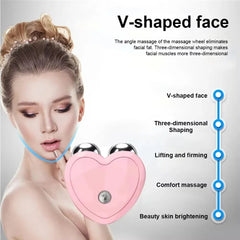 EMS Face Lifting Machine Facial Massager Microcurrent Roller Skin Tightening Rejuvenation