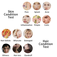 5 Inch Skin Analyzer Machine Professional Facial Scalp Hair Follicle