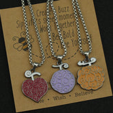 Anime Necklace for Women Men Metal Necklaces Ace Law Cursed Devil Fruit