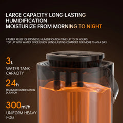 3000ML 3 Nozzle Air Humidifier Large Capacity Atomizer Ultrasonic