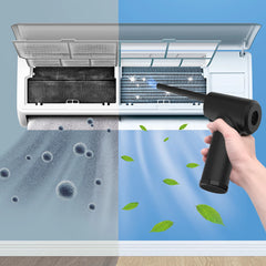 Compressed Air Duster For Computer, A/C air conditioner 51000 RPM Mini Electric Cordless