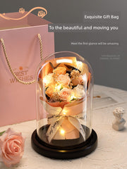 Preserved Fresh Flower Mother's Day to Give Mom Thanksgiving Birthday Gift