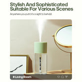 Rechargeable Mini Humidifier 268ml USB Mute Cool Mist Sprayer for Home Bedroom Car Portable Moisturizes Skin Water Diffuser