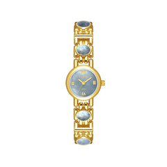 woman Luxury Watch Fashion Elegant Natural Pearl Seashell Dial Quartz