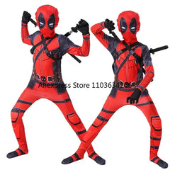Adult Deadpool Costume Men Women Kids Cosplay Mask