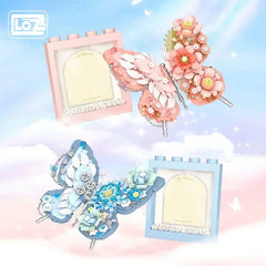 Building block picture frame Butterfly give girlfriend gift building block toy particles