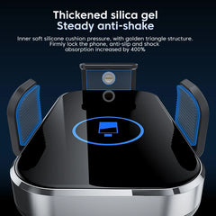 66W Wireless Car Charger Air Vent Auto Clamping Super Fast charging