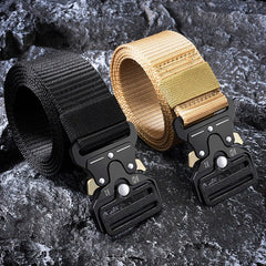 Men's Belt Outdoor Hunting Tactical Mens Belt Multifunctional Combat Survival