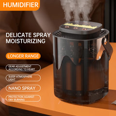 3000ML 3 Nozzle Air Humidifier Large Capacity Atomizer Ultrasonic