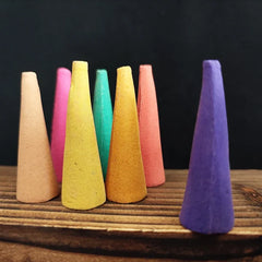 20/50pcs Oversize Incense Cone Use for Backflow Incense Burner Reflux Tower Incense Jasmine Sandalwood Aromatherapy