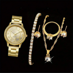 6 Pieces of Fashionable and Versatile Diamond Inlaid Rhinestone