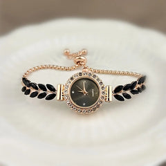 Women's Watch Simple Luxury Water Diamond Quartz Bracelet Watch