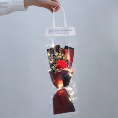 Mothers Day Dried Flower LED String Lights Bouquet