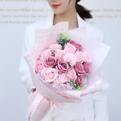 Valentine's Day Gift Soap Flower Festival Gift Eternal Rose Gift for Girlfriend Creative Birthday Gift Companion Gift