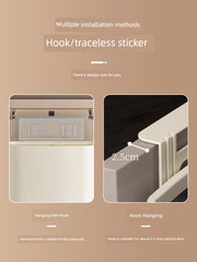 Youqin Wall-Mounted Trash Can Storage Kitchen Supplies