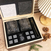 Fathers Day Gifts for Dad,Whiskey Ice Stone Box Present