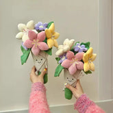 Plush Doll Bouquet Graduation Handheld Flower Birthday Gift Girl Giving Girlfriend Mom Teacher Nurse Mother'S Day Birthday Gift
