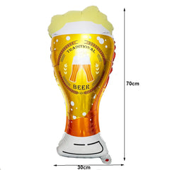 Super Dad Balloons Happy Father's Day Champagne Foil Helium Ball Champagne Beer Ballon Father's Day Gifts Supplies Globos