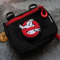 Ghost Busters Tactical Embroidered Patches for Clothing Stickers for Halloween Clothes Hook and Loop Tactical Patch Applique