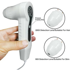 7 inch Skin Analyzer Machine Scalp Detector Hair Follicles Oil Moisture