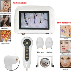5 Inch Skin Analyzer Machine Professional Facial Scalp Hair Follicle