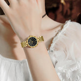LIGE Fashion Luxury Quartz Woman Watch Bracelet Elegant Casual