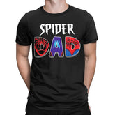 Spider Man Dad Father's Day Matching Family Birthday T Shirt Men's 100% Cotton T-Shirt Round Collar Tees Short Sleeve Clothing