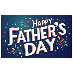 Happy Father's Day Banner Father's Day Party Decoration Backdrop Family Gathering Photography Background Props Wall Poster