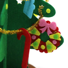 3D DIY Felt Christmas Tree Kids Toys For Children Kindergarten