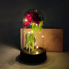 Mother Eternal Rose Flower Luminous Decoration