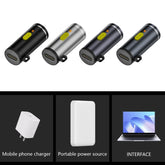 Windproof USB C Rechargeable Travel Friendly USB C Igniter Compactly Electric for Outdoor Activity