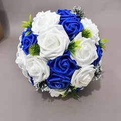 Elegant Rose Bouquet with Ribbon - Perfect Gift for Engagement Festive Decor Cultural Symbol Gift Best Christmas