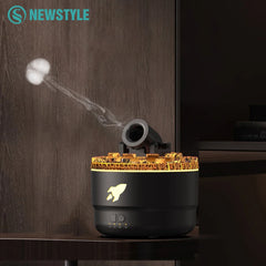 Cannon Aromatherapy Diffuser Jellyfish Spray Air Humidifier 7Colour Gradient Night Light